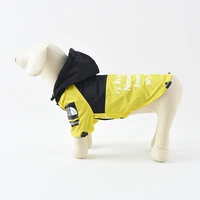 dog clothes pet clothing dog jacket rainproof breathable two legged hooded clothing