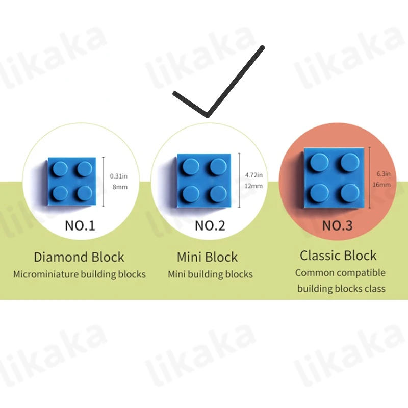 Строительные блоки креативная музыкальная шкатулка модель мини-блоки игрушки