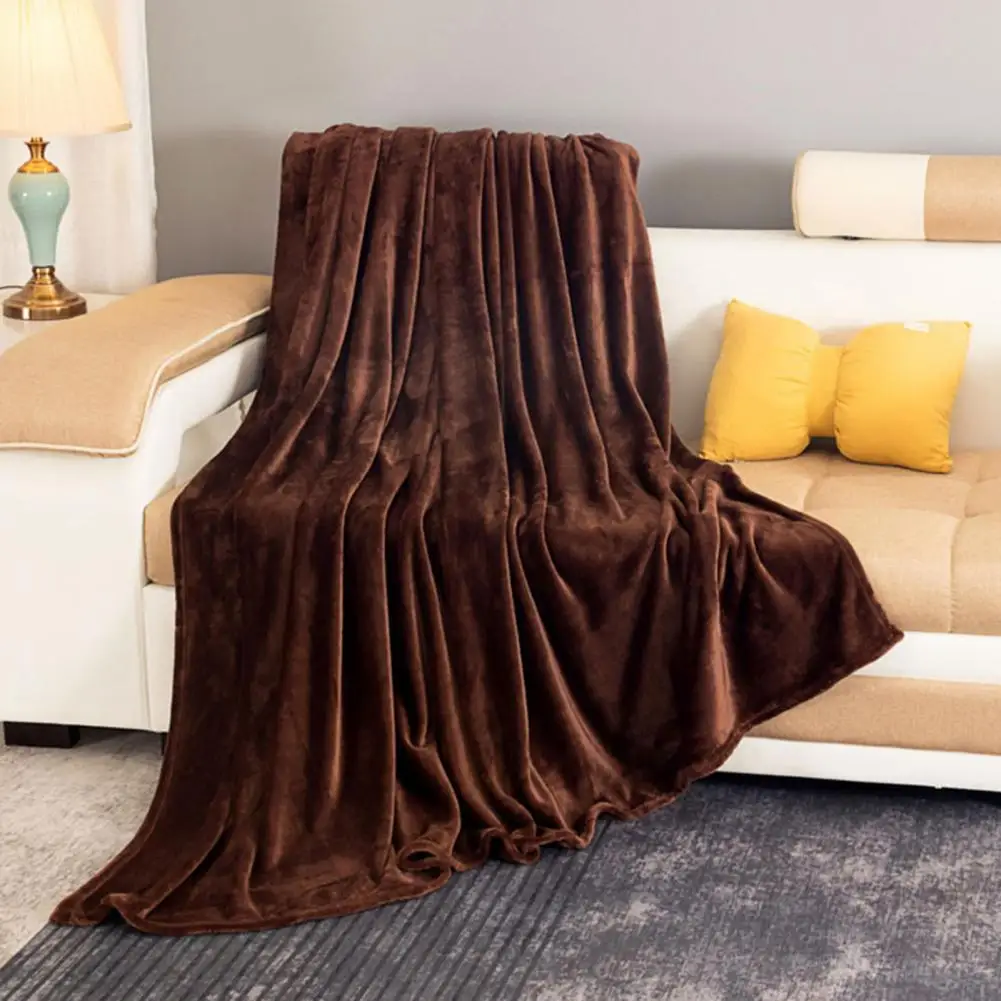 

Winter Blanket Furry Washable Throw Blanket Bedroom Bed Winter Warm Flannel Blanket Sleeping Cover