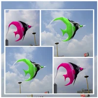 free shipping fish kite flying soft kites parachute kites for adults kites string flying simulator kite