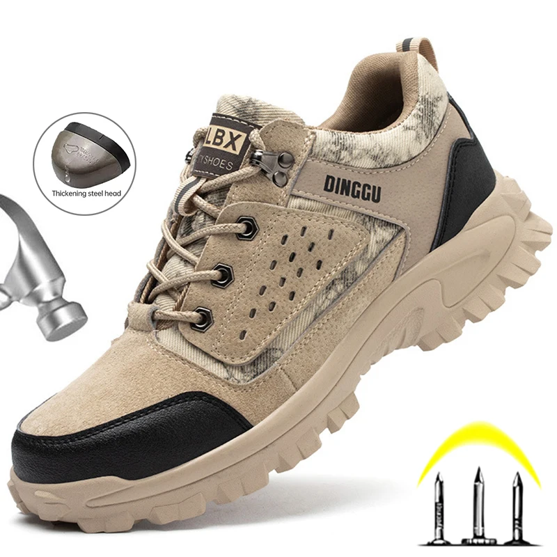 

Ботинки мужские рабочие со стальным носком, 2022