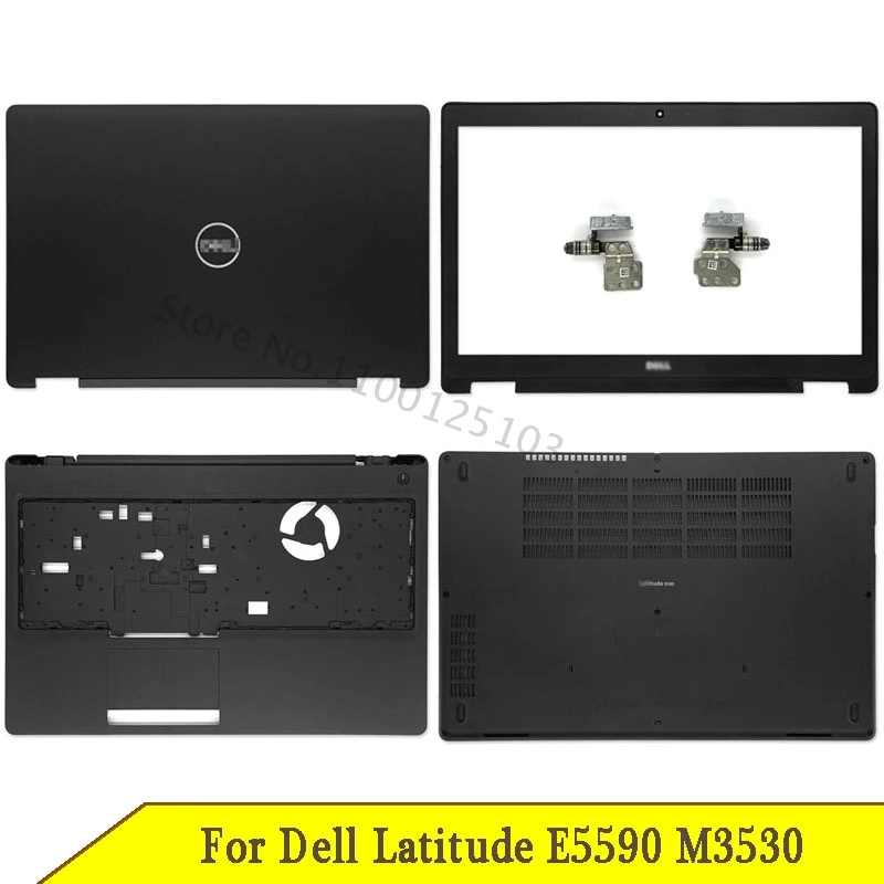 

New A B C D Cover For Dell Latitude E5590 M3530 Non Touch LCD Back Cover Front Bezel Palmrest Keyboard Bottom Case Middle Frame