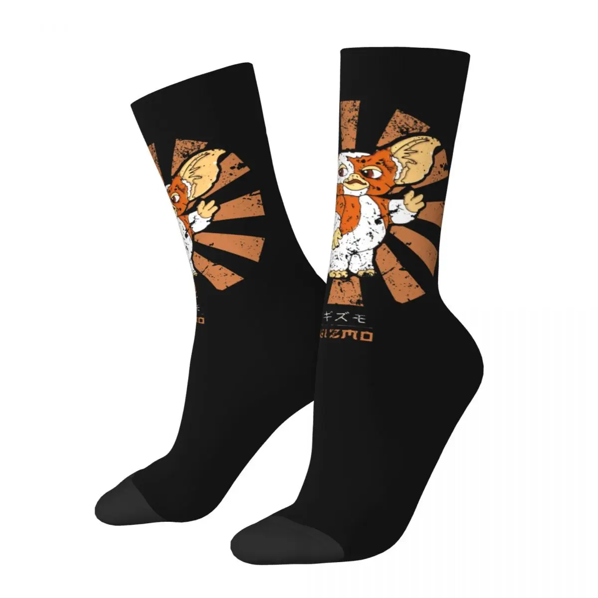 

Gizmo Gremlins Socks Men's Women's Mogwai Gremlin Gizmo Monster Socks Spring Summer Autumn Winter Middle Tube Stockings Gift