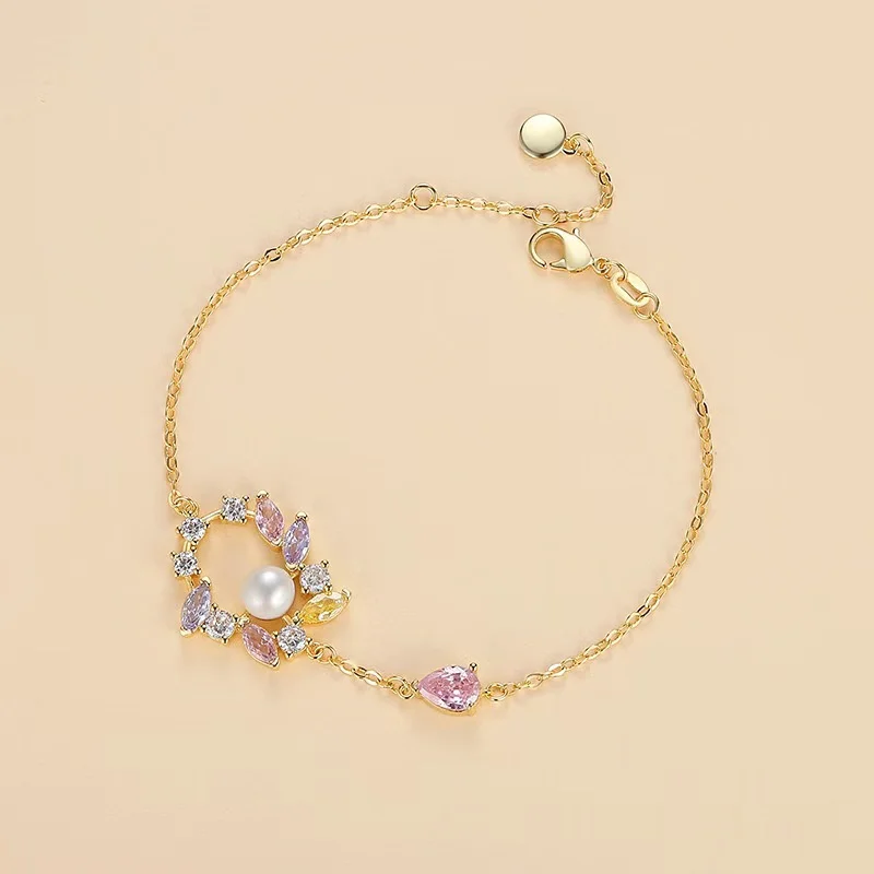 2024 Новое цветочное ожерелье для женщин с роскошным дизайном модный и