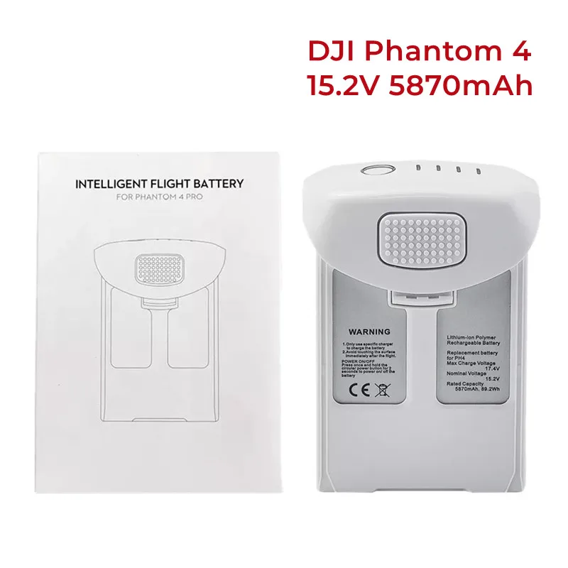

DJI Phantom 4 15.2V 5870mAh Intelligent Flight Replacement Battery for DJI Phantom 4 Series Drones DJI Phantom 4 Phantom 4 Pro