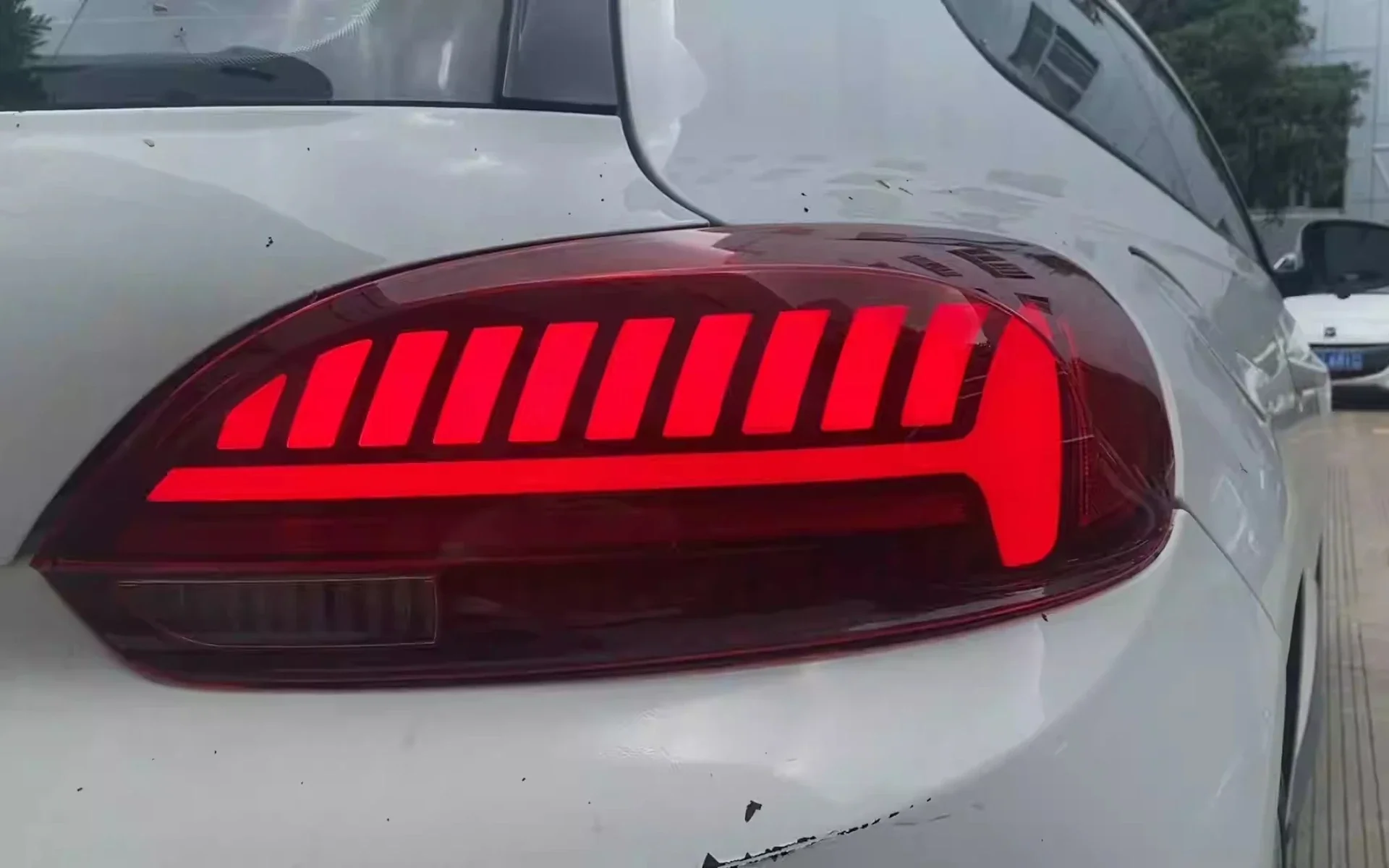 Светодиодный задний фонарь в сборе для Volkswagen vw Scirocco RS стильная Тормозная лампа