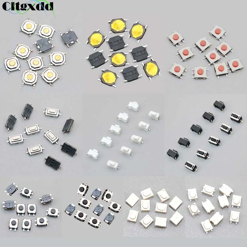 

Cltgxdd 10PCS Car Remote Control Touch Switches Push Button Tact Switches for Hyundai, Nissan, Honda, VW, Toyota, Kia, Peugeot