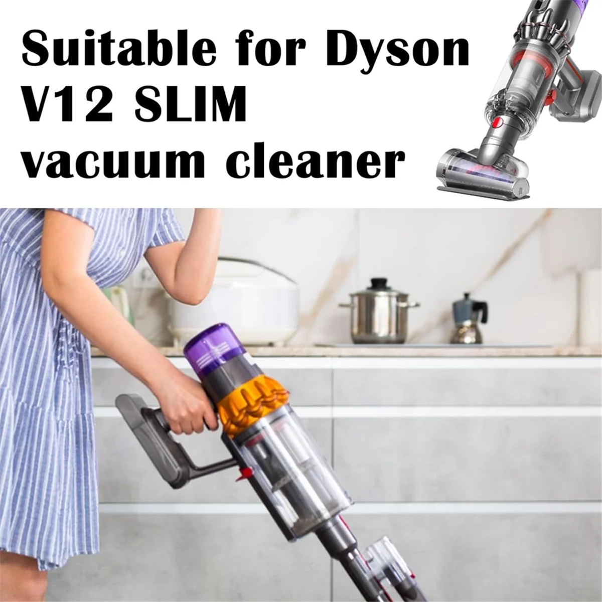 Пылесборник для Dyson V12 Slim канистра пылесоса сменный пылесборник робот-пылесос
