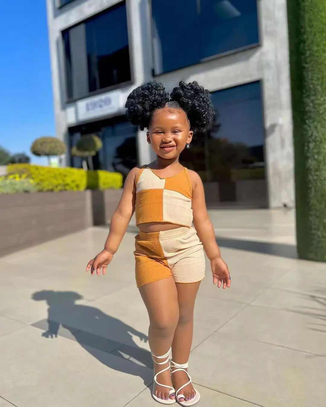 

Детская одежда для маленьких детей и девочек летние подходящие цвета безрукавки шорты с открытой спиной жилет повседневный комплект Женский