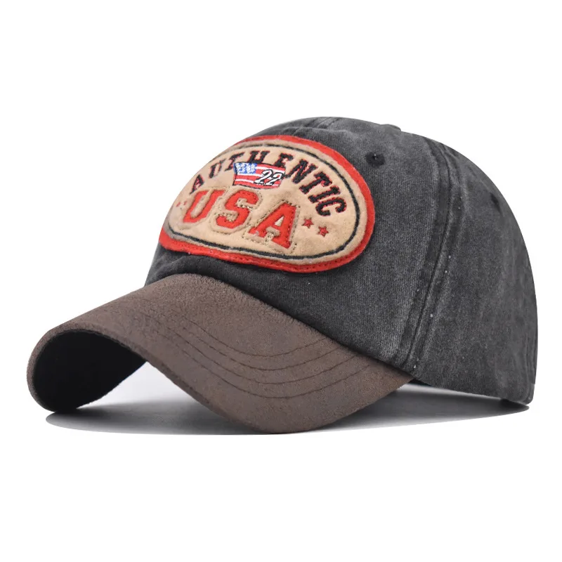

2023 Washed Cotton Baseball Cap for Women Men Vintage Dad Hat Embroidery Outdoor Sports Caps Snapback Adjustable Sun Hats Gorra