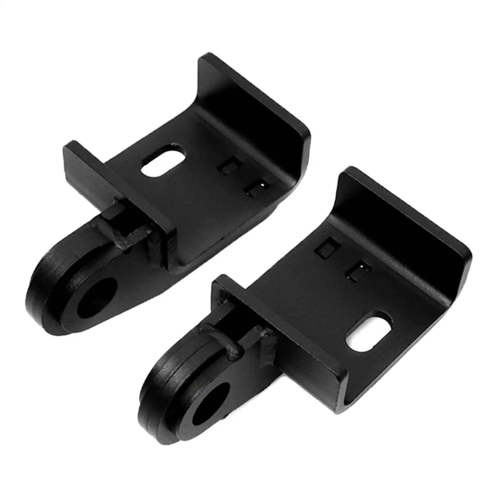 

2Pcs Auto Front Tow Hook Shackle Bracket for Replacement Black
