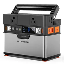 ALLPOWERS Portable Generator 288Wh / 78000mAh PowerStation Emergency Power Supply with DC / AC Inverter, Wireless Output Camping