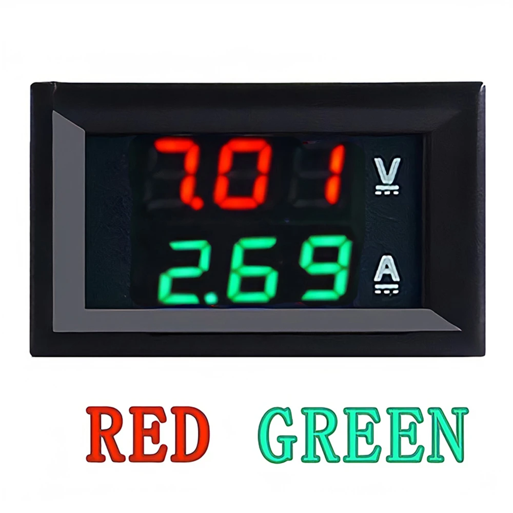 

Двойной цифровой вольтметр амперметр RUIBOZHI 0-100V 0-10A