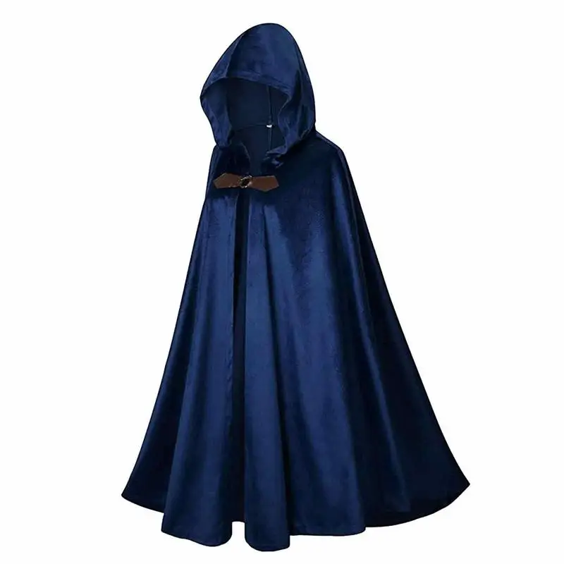 

Renaissance Hood Windproof Hoodie Cloak For Women Halloween Costume For Men Women For Nightclub Stage Performance Casual Art