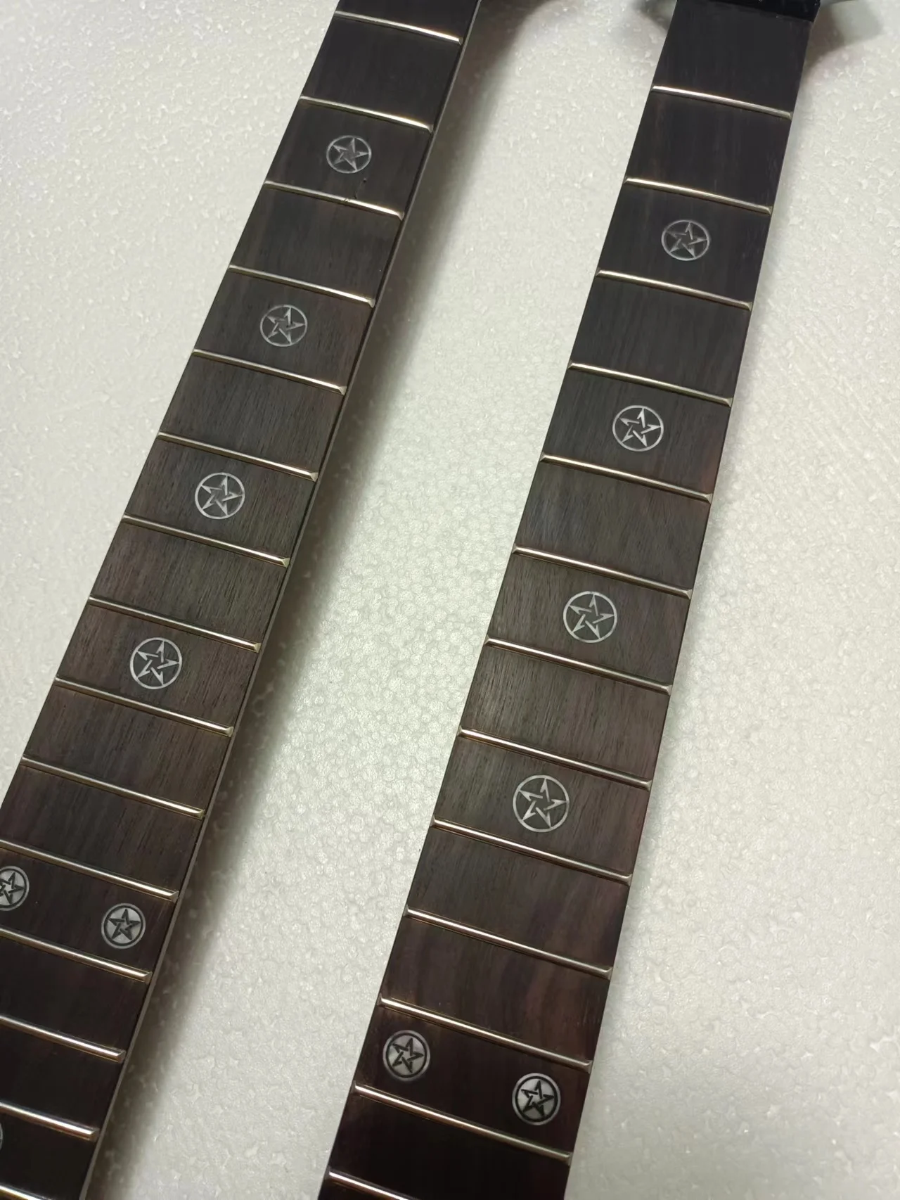 24 Fret Electric Guitar Neck Fashionable Star Inlay Rosewood Fingerboard For DIY Replacement(1pc, Free Logo Service) enlarge