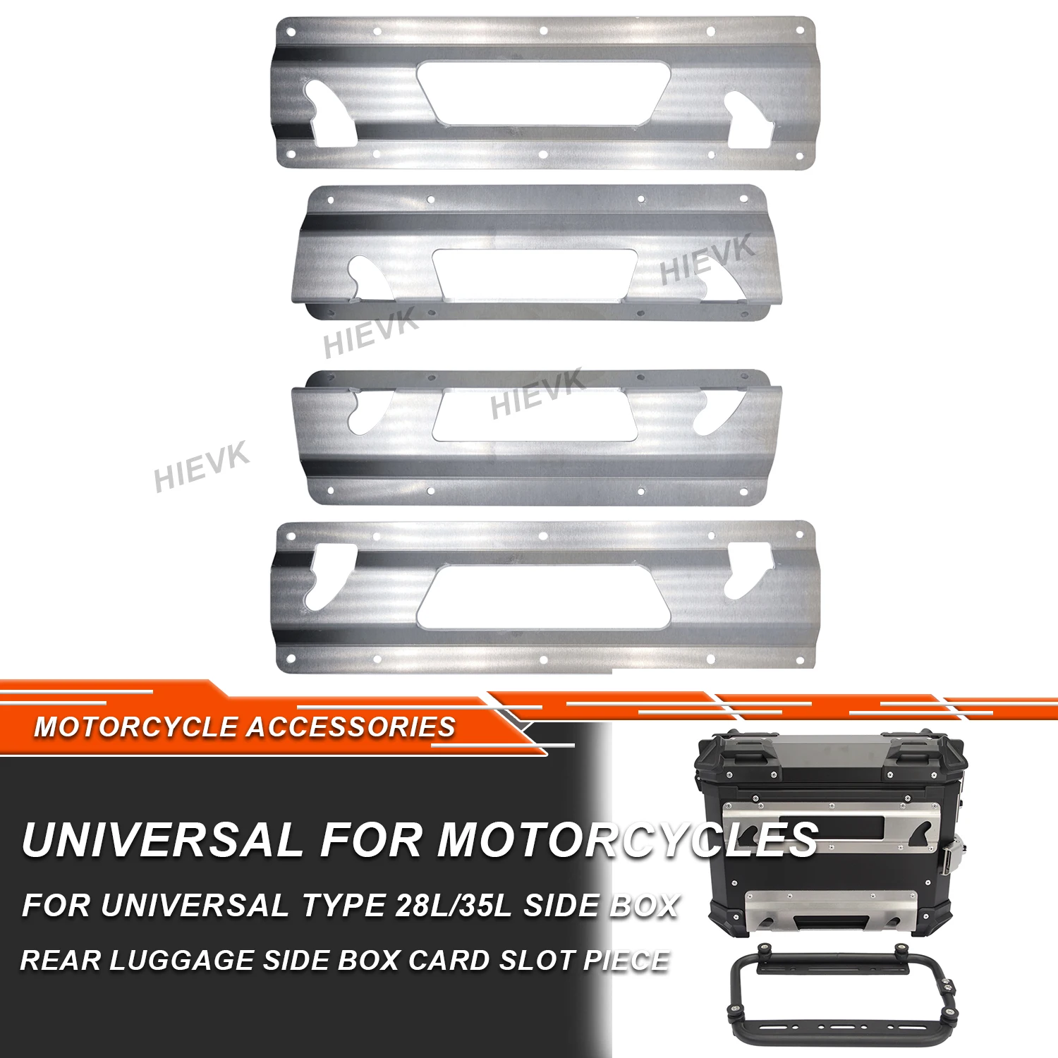 4 шт. быстросъёмный кронштейн для боковой коробки мотоцикла