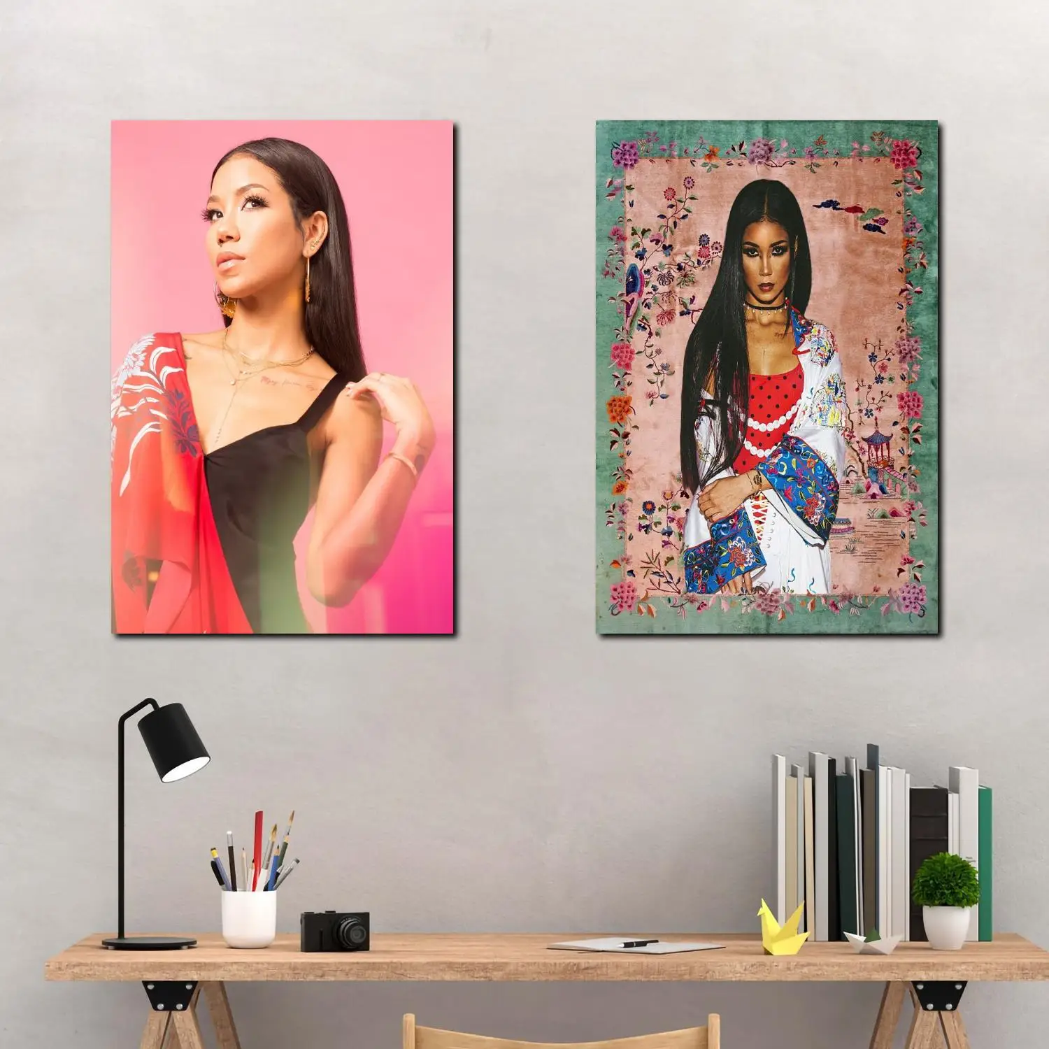 Холст jhene aiko chilombo, художественный плакат и Настенная картина, современный семейный Декор для спальни, плакаты