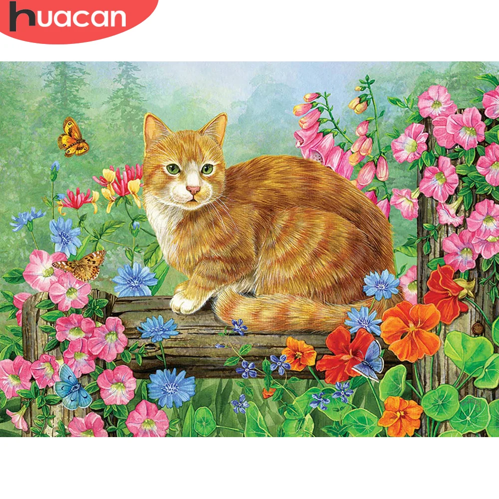 

Набор для алмазной вышивки «Кот», 5D