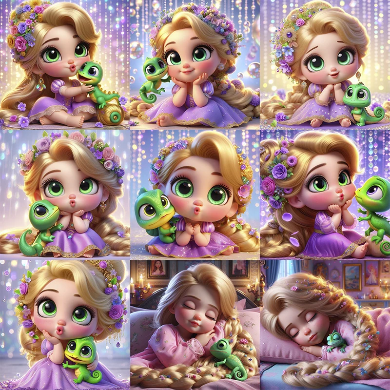 Набор для алмазной живописи рапунз алмазная вышивка 5D сделай сам ручная работа