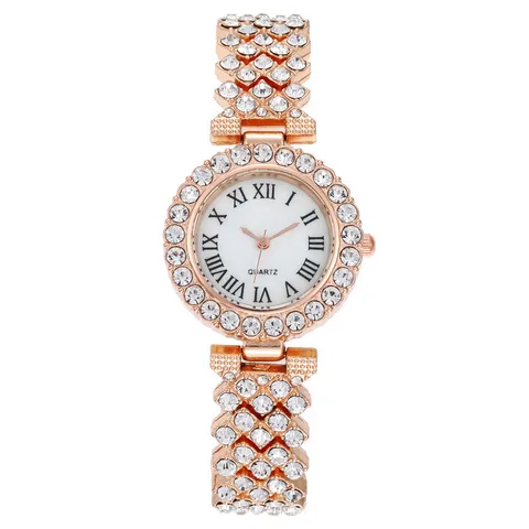 Часы для женщин часы самые продаваемые продукты роскошные часы Роскошный бренд Reloj Mujer Часы браслет набор Алмазный стальной ремешок