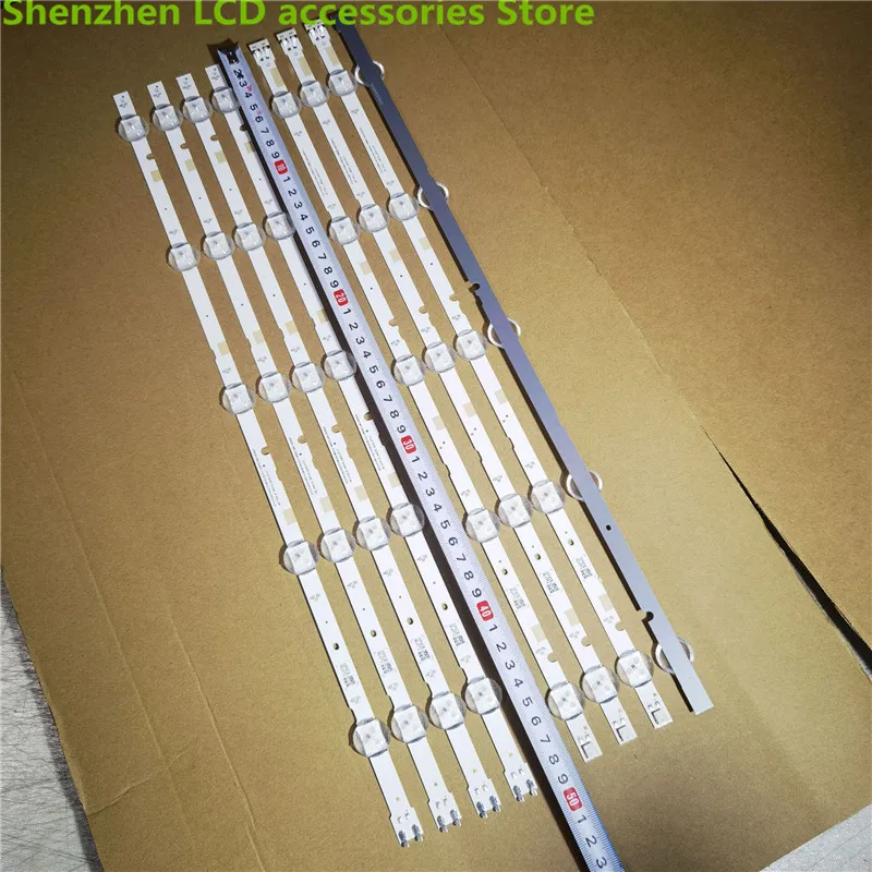 Светодиодная лента для подсветки Samsung UN49J5000AF UE49J5000AF S-5J52-50-FCOM-5-RIGHT-REV1LM41-00121W 975 мм 10