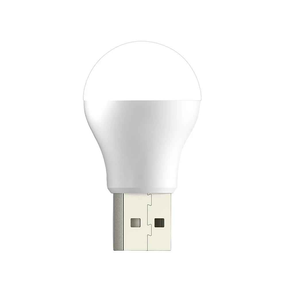 

1/2/3/5 Light USB Reading Study LED Night Bulb Bedroom Portable Travel Computer Laptop Birthday Lighting Socket White Light