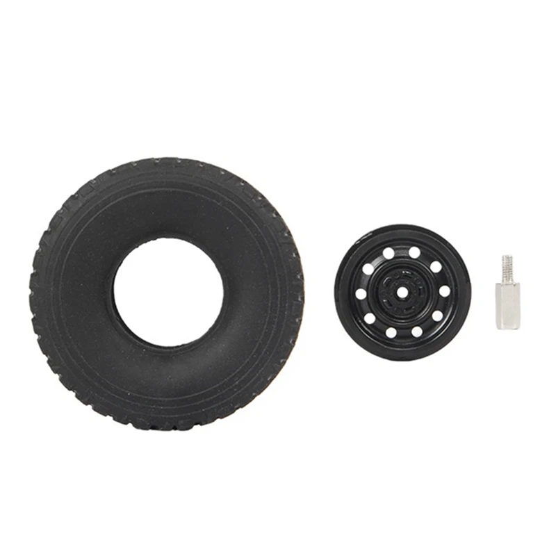 

Hot Sale Front Engine Hood Spare Tire Mount With Tire For MN D90 MN-90 MN98 MN99S MN45 1/12 RC Car Upgrade Parts Accessories