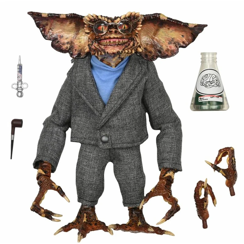 NECA Elf Gremlins 2 фигурка женщины Greta провести Счастливое Рождество с игрушки маленькие