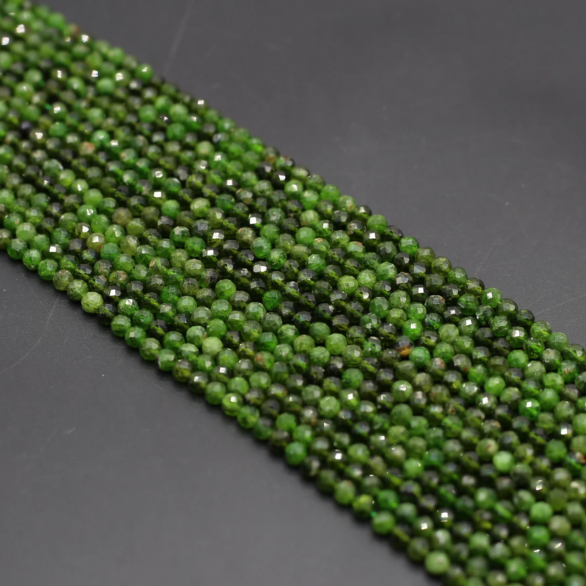 4mm Natural Stone Faceted Beads Small Round Spodumene Bead for Jewelry Making Diy Women Bracelet Necklace Crafts