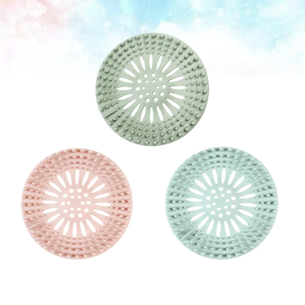 

3 Sink Strainer Rustproof Sink Stopper Sink Filter Hair Catcher for Bathroom Kitchen Balcony