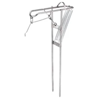 foldable automatic fishing rod holder stainless steel fishing rod pole rack ground support bracket