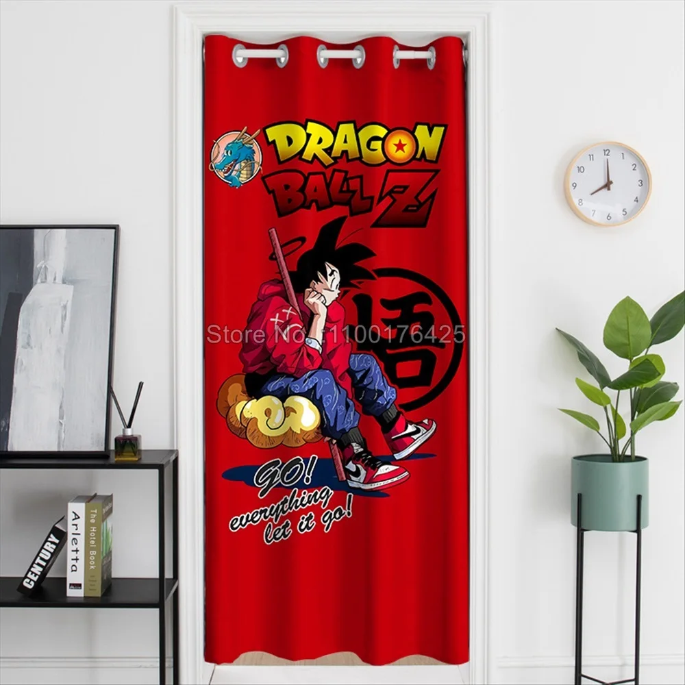 Дверные Занавески Из аниме Драконий жемчуг большие тканевые дверные занавески в