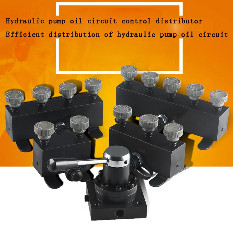 

Five-way Oil Circuit Steering Distribution Valve Of Hydraulic Pump Oil Circuit Control Distributor Efficient Oil Separator Valve