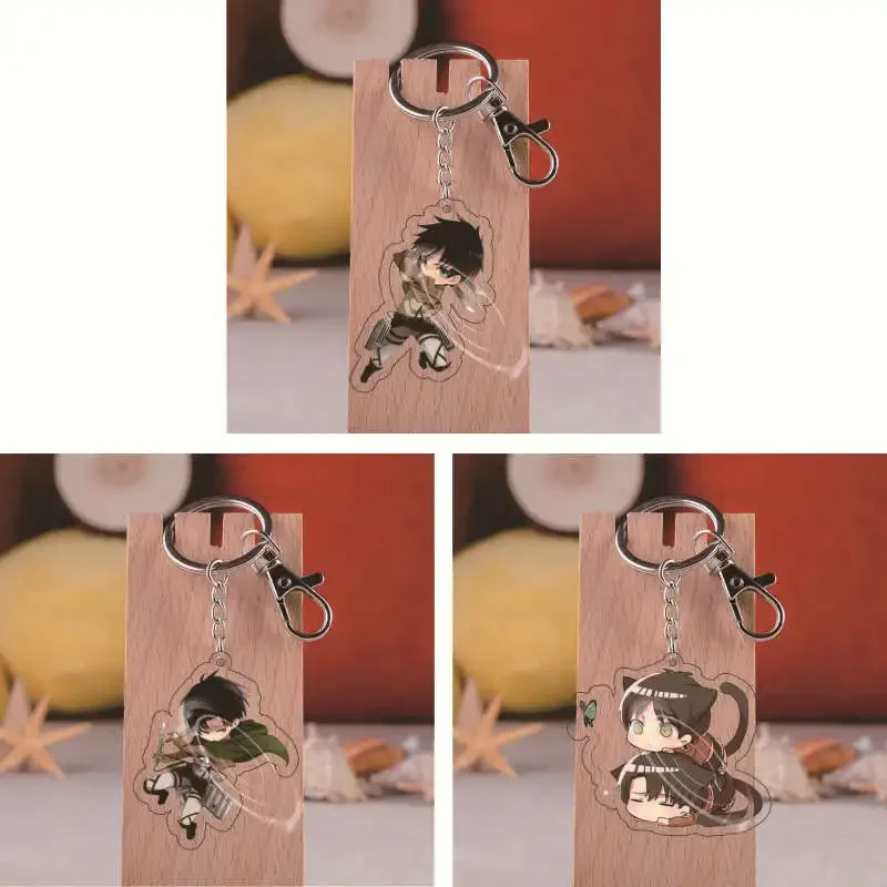 Брелок для ключей атака на Титанов аниме брелок Крылья свободы мотоцикла