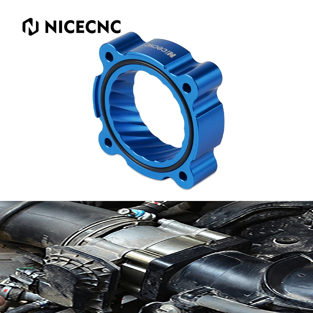 

NICECNC Air Intake Throttle Parts Body Spacer For Ford Focus 2.3 RS AWD 350PS 2015-2019 Red/Blue Vehicel Replacement Part