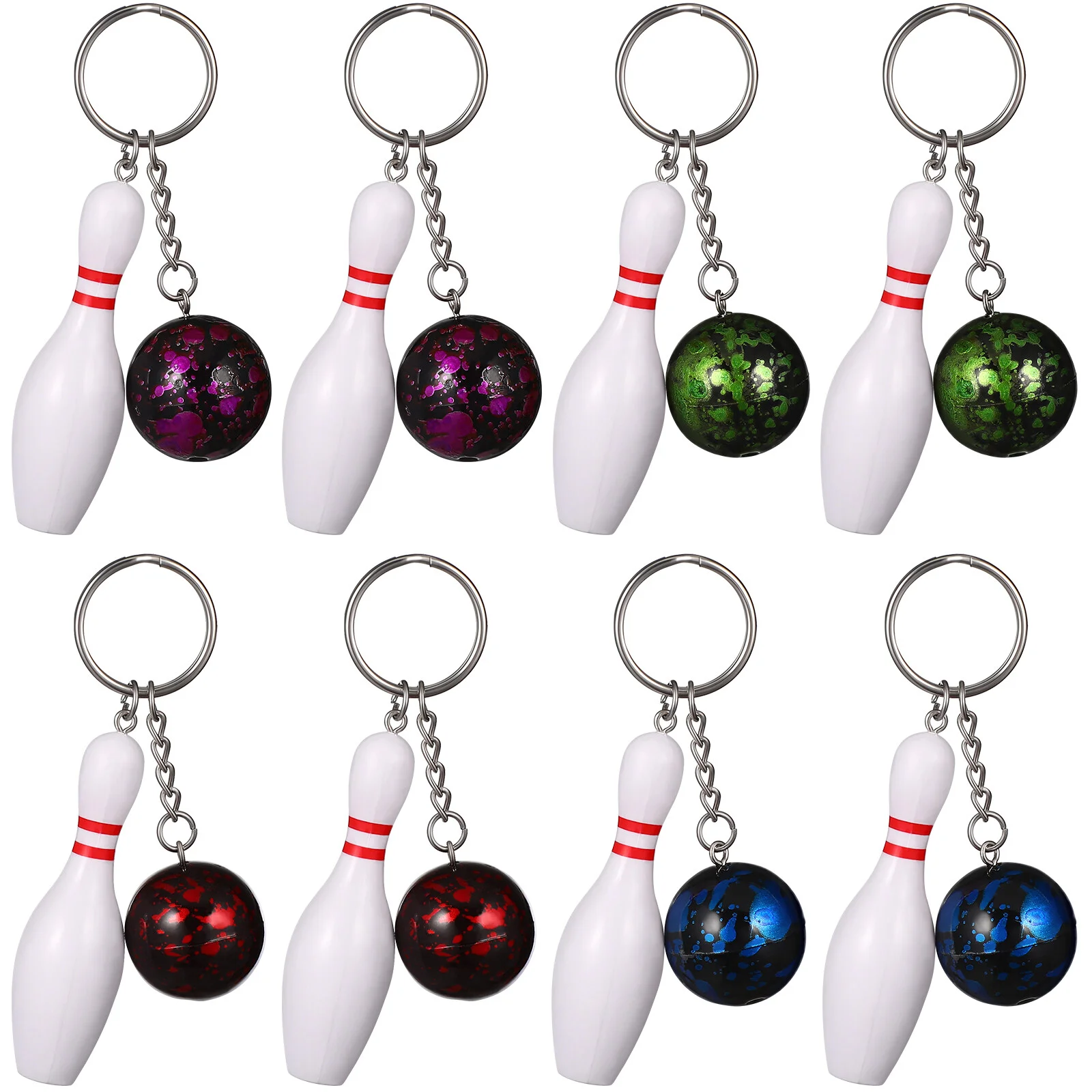 

Car Accessories Bowling Gifts Creative Key Ring Men Keychains Pendant Rings Sweat Suit