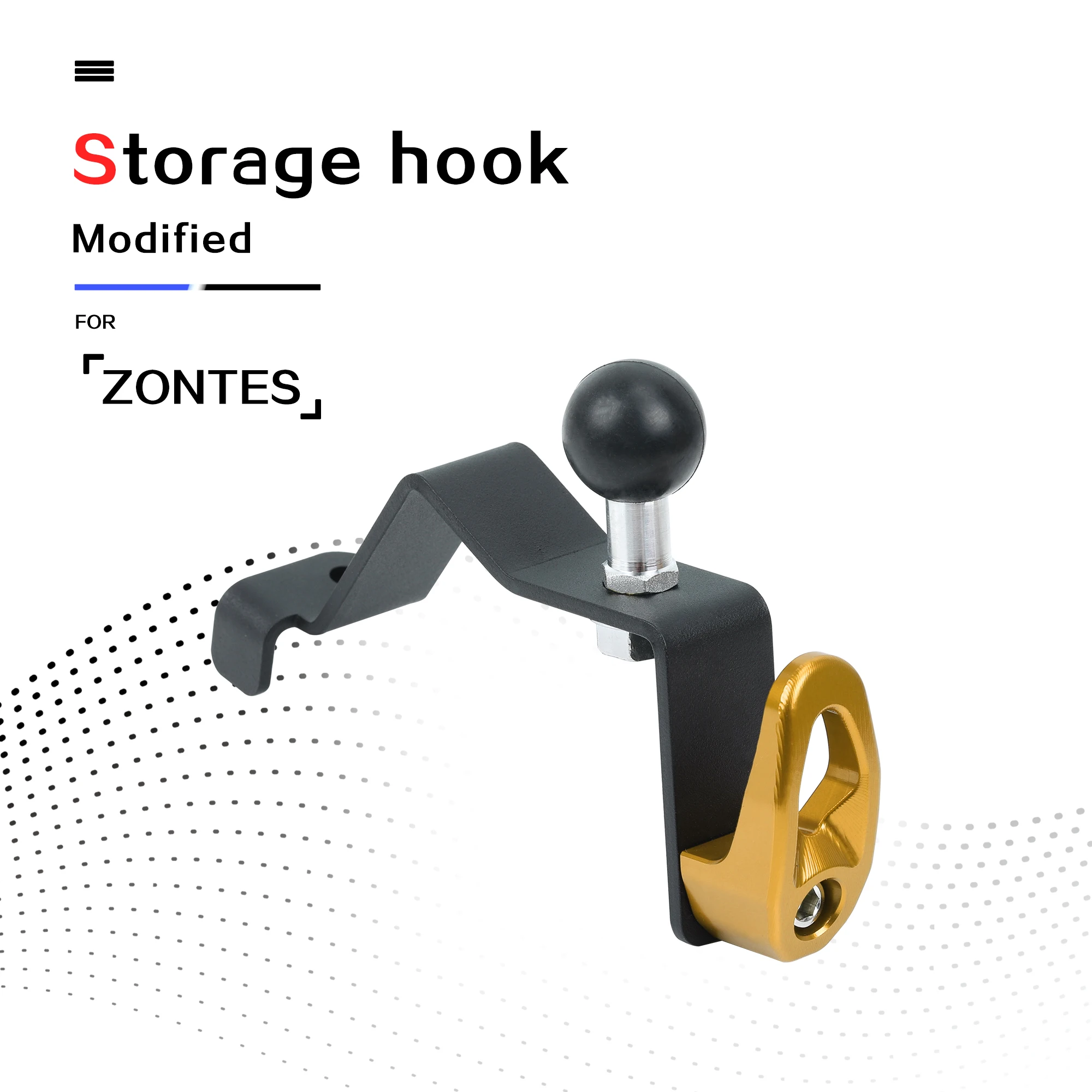 

Крючок-вешалка ZONTES 350D 350M 150D 150M для мотоциклов