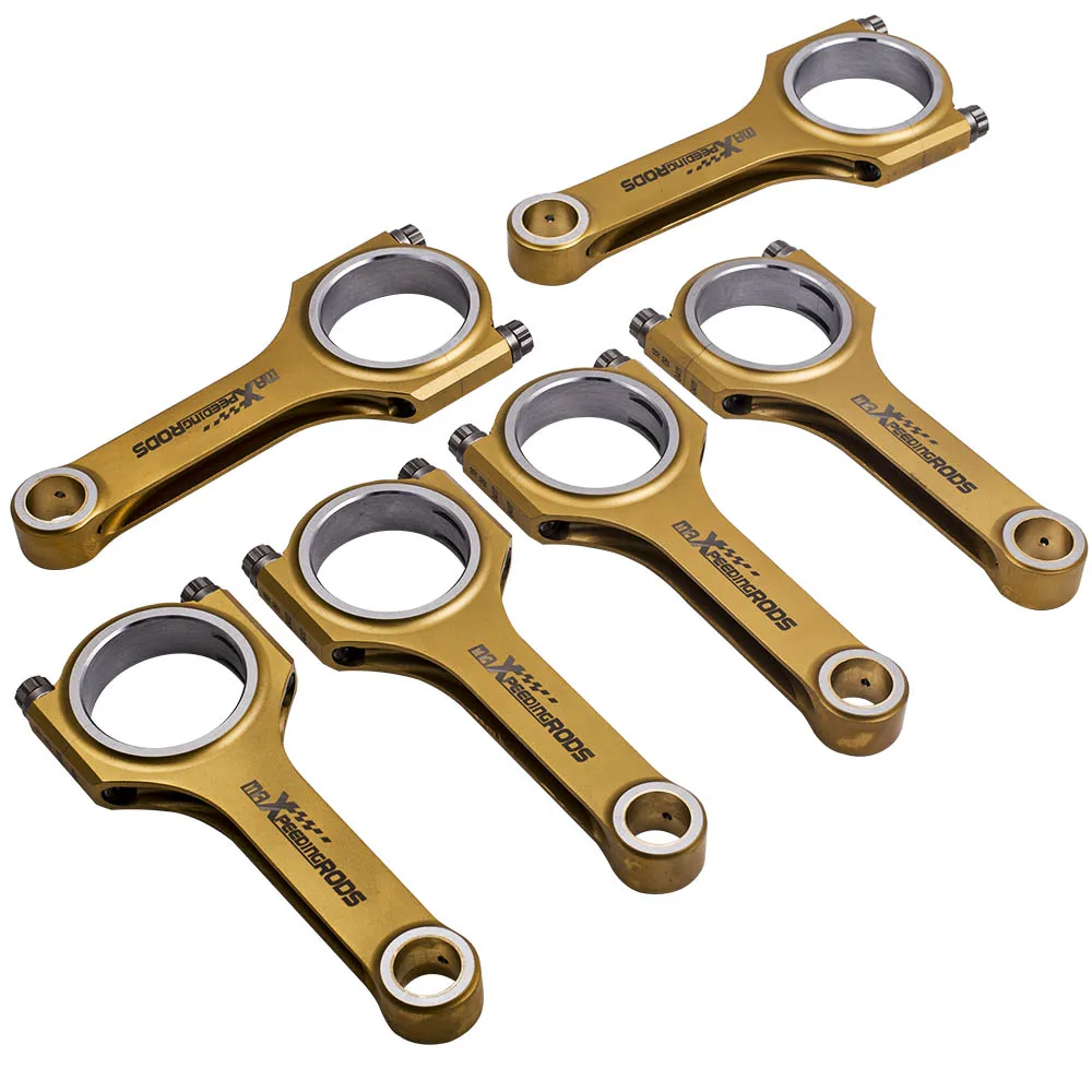 

Титанизирующие шатуны для BMW 328i 528i E36 E46 M52B28 135 мм, положительный биель 4340, шатун для 3 серии E36 1990-2000 325i 328i