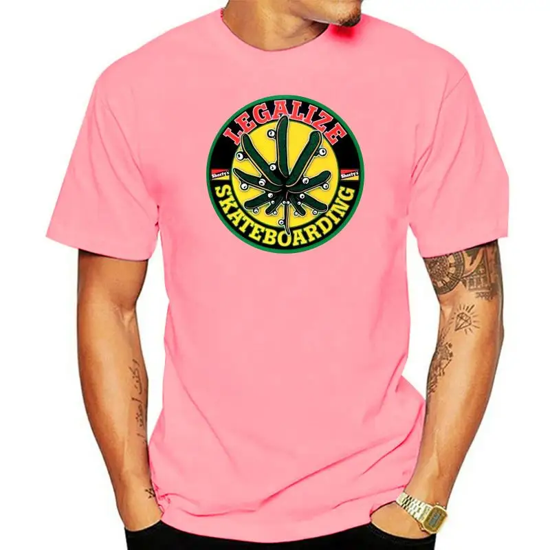 

Vintage 90 Legalize skateboarding Shortys t shirt black shirt S-3XL