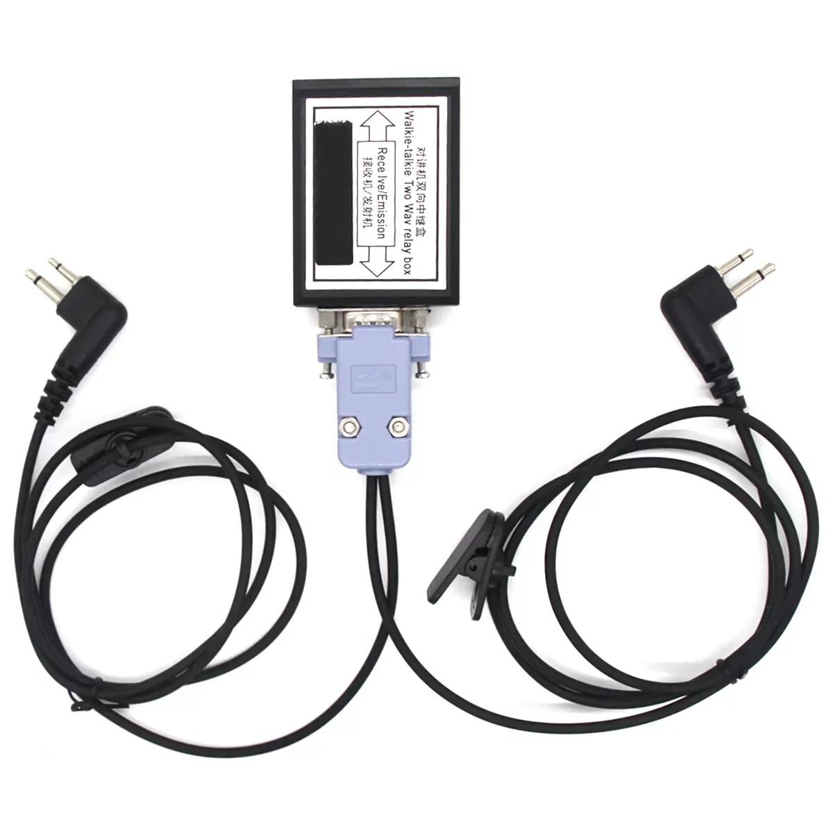 

Walkie-Talkie Two Way Relay Box DIY Repeater Replay Box Compatible For Motorola HYT Two Way Radio Walkie Talkie Accessory