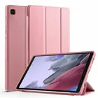 Чехол для планшета Samsung Galaxy Tab A8 10,5 дюйма, Женский X205 X207 Tab A7 10,4, кожаный смарт-чехол с функцией сна и пробуждения, подставка, однотонный чехол, Обложка