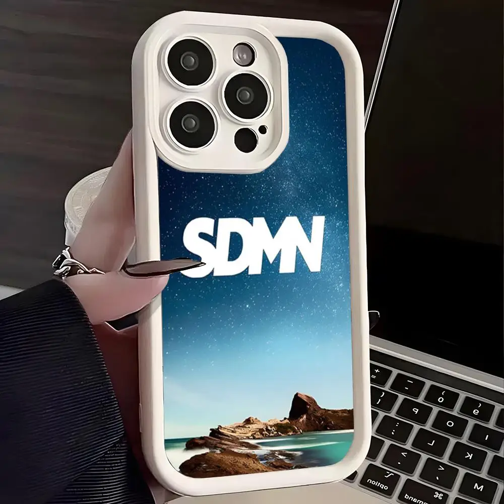 Чехол для телефона Sidemen SDMN IPhone 16 Pro Max 15 14 Plus 13 12 11 XR XS X 7 8 мягкая задняя крышка из ТПУ