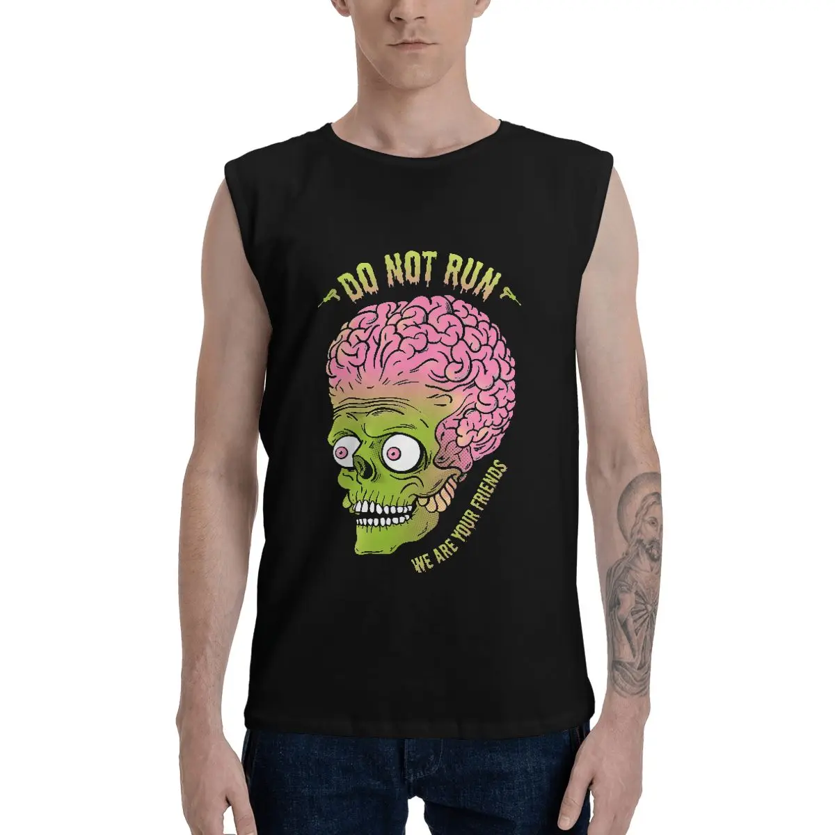 

Забавная Мужская рубашка для фитнеса Friends Of жилет Бруно Марс 100% хлопок