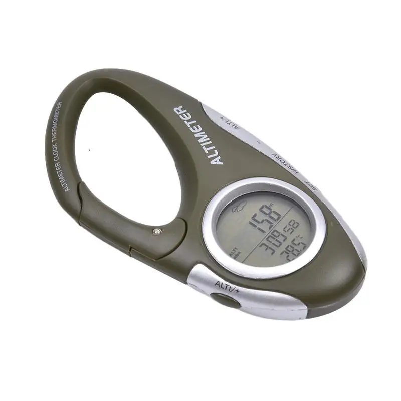 

Multifunction Digital LCD Compass Altimeter Thermometer Weather Monitor For Climbing Camping Outdoor Altimeter