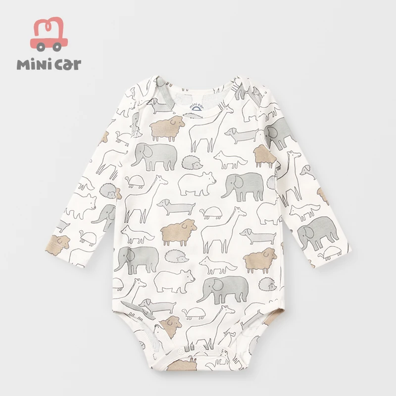 

Mini CarBaby's triangle hatchsuit baby's fart suit newborn's one piece clothes