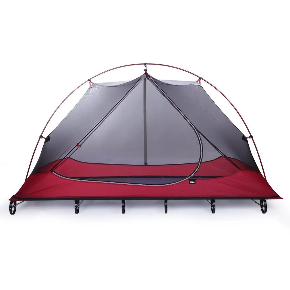 

Ultra Lightweight Camping Hiking Outdoor Activities Tent 4 Seasons Use Off Ground Backpacking Tent Waterproof Windproof Tent