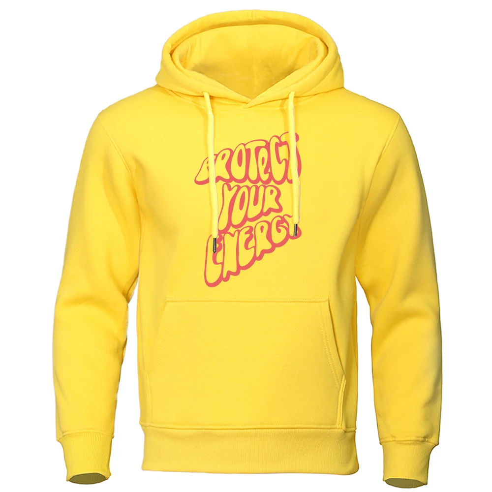 

Толстовка мужская с надписью «Protect Your Elercy», худи с круглым вырезом, креативная Толстовка Оверсайз, уличная флисовая Осенняя кофта