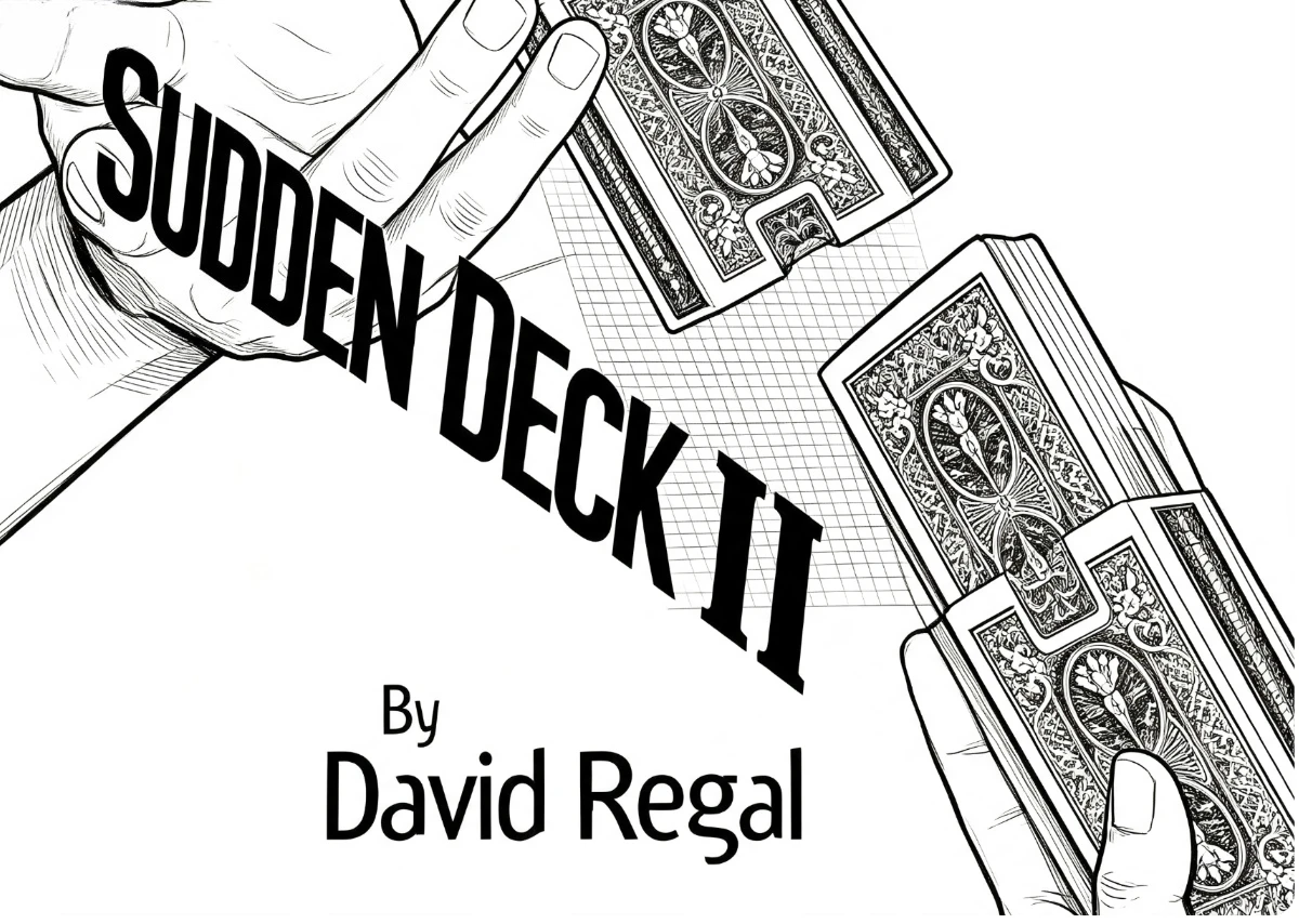 Фото Sudden Deck 2 Stage Magie Close Up Mentalism Illusions Mind Props Giochi Di Magia Professionali Magician Poker Card Magic Tricks №1