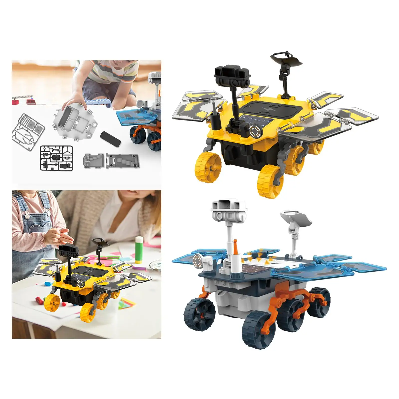 

Solar Mars Rover Science and Technology Education Electric Mode Toy for Birthday