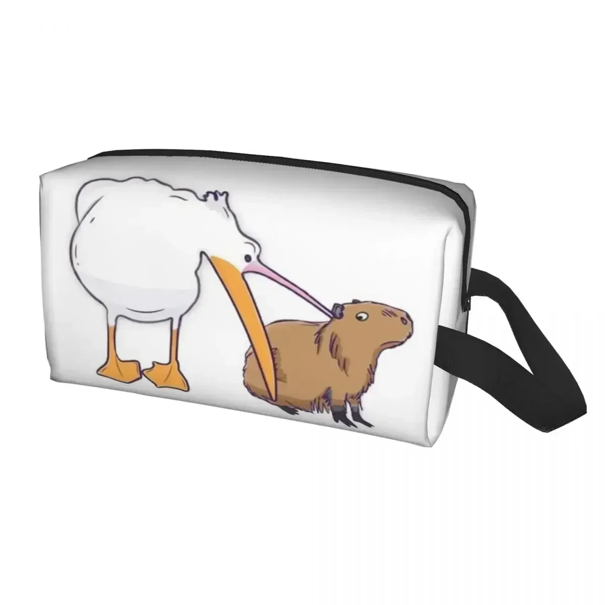 Игровая косметичка Capybara Giant Cavy Rodent Gamer для женщин органайзер туалетных